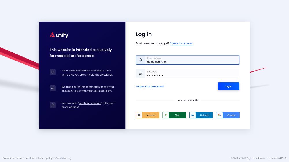 Unify Login